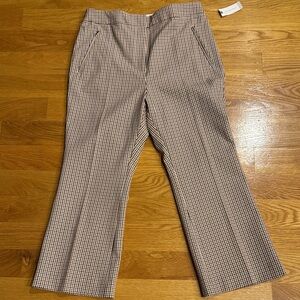 Maeve Anthropologie Checkered Pants